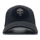 thumbnail image 1 of Gorra de calavera ajustable Nikou negra con bordado de calavera, 1 of 12