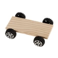 thumbnail image 2 of Juguete de madera Sunnimix 1 Pieza en Forma de Coche Inacabado, 2 of 7