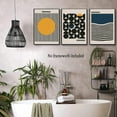 thumbnail image 4 of Bauhaus Style Wall Art Bohemian Abstract Wall Decor Minimalist Canvas Mid Century Moderngeometry Poster Prints Painting Picture Suitable for Living Room Bedroom Unframed, 4 of 6