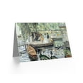 thumbnail image 2 of Renoir La Grenouillere Fine Art Greetings Card Plus Envelope Blank inside, 2 of 3