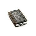thumbnail image 3 of Vitodeco Genuine Leather Smart Key Fob Case Compatible with Jeep Wagoneer, Jeep Grand Wagoneer, Jeep Grand Cherokee 2022-2025 (6-Button, Black), 3 of 5