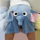 thumbnail image 3 of Pantalones cortos divertidos para hombre y mujer, pijamas de elefante y pez de dibujos animados, ropa de casa, talla grande, 2023, 3 of 4