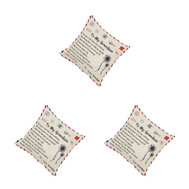 Kenally Funda de almohada con diseño de sobre, funda de almohada para hijo, esposa, coche, sofá, cojín trasero, funda de almohada para decoración del Type1 NO1 Kenally CBP587633