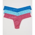 thumbnail image 2 of Hanky Panky Womens Signature Lace Low Rise Thong Fashion 3-Pack Style-49113PVPK, 2 of 4