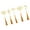 B, variant on 5 Pcs Leaf Shape Bookmarks with Tassels Creative Book Markers Leaf Shape Page Markers Chinese Styles Bookmarks Gift