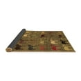 thumbnail image 2 of Ahgly Company Indoor Rectangle Abstract Brown Modern Area Rugs, 2' x 4', 2 of 4