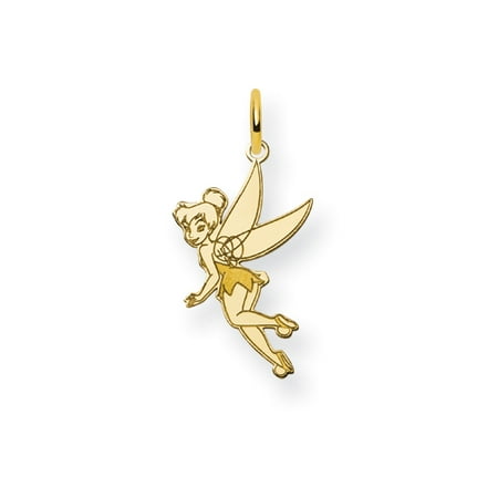 Gold-plated SS Disney Tinker Bell Charm