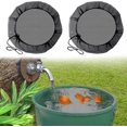 thumbnail image 1 of 2 Pcs Filet de Baril de Pluie, Housse de Baril de Pluie avec Cordon, Housse de Baril de Pluie Ronde, Protection contre les Moustiques et les Feuilles ( 80 cm), 1 of 4