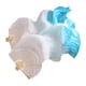 thumbnail image 1 of Abanicos de velo de seda para danza del vientre, abanicos plegables largos para mujeres y niñas, accesorios de vestuario blanco a azul lago, 1 of 8