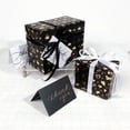 thumbnail image 4 of 43x300cm Black Gold Gift Wrapping Paper Polka Bouquet Packaging Paper Christmas Valentines Day Birthdays Gifts Decorations Paper, 4 of 9