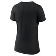 thumbnail image 3 of Women's Black Grambling Tigers Basic Arch V-Neck T-Shirt, 3 of 3