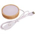 thumbnail image 1 of LED Wood Display Base With LEDs Led Lights Base Light Display Base For Boys Girls, Warm Light 7cm,Warm,7cm, 1 of 6