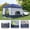 Dark Blue-SUV Cube Tent, variant on Canopy Inner Tent, Camping Cube Tents for Pop Up Camping Canopy Tent, Compatible with 10' Wide Canopies Tents (No Top & Frame) (Gray)