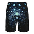 thumbnail image 6 of Tool Band Men's Beach Shorts Swim Trunks Casual Quick Dry Board Shorts Swimwear with Mesh Lined and Pockets, 6 of 8