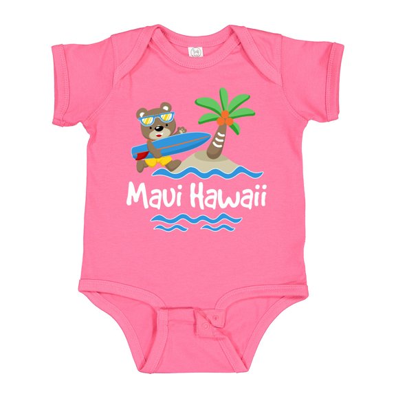 Inktastic Maui Hawaii Cute Vacation Boys or Girls Baby Bodysuit