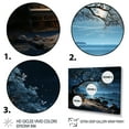 thumbnail image 3 of Designart "Silent Night on the Beach I" Nautical & Beach Wall Art Prints Set, 3 of 5