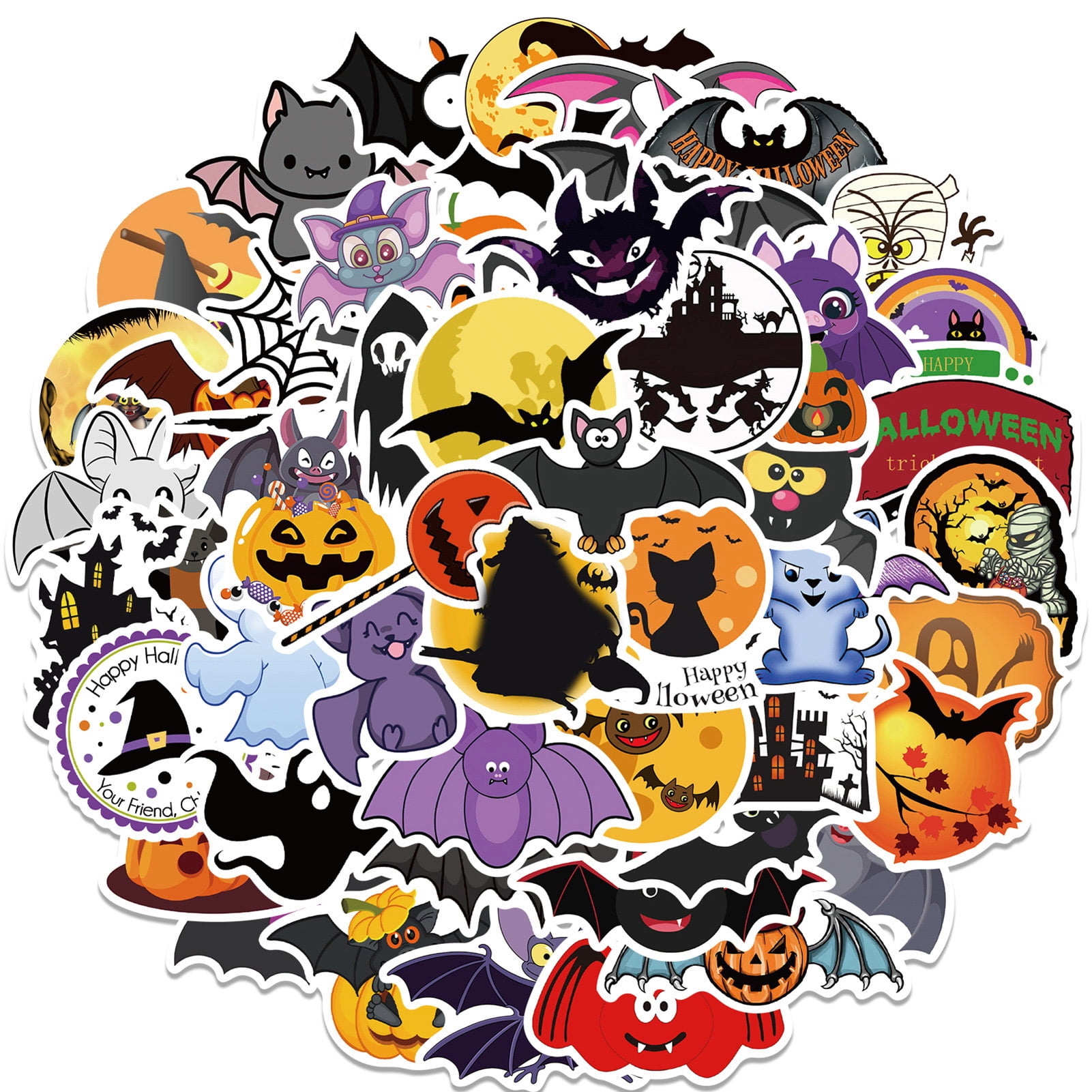 Halloween is cool sticker - Holographic Halloween Sticker - Spooky cute  stickers - Kindle stickers - Halloween Trendy aesthetic sticker