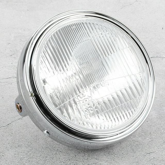 Faro delantero para motocicleta, luz ámbar brillante de 7‑7/8 pulgadas y 35 W, faro delantero para motocicleta muy recomendado