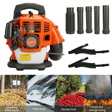 SHNETY Leaf Blower Cordless,6800RPM 2 Stroke Backpack Leaf Blower,550 CFM High Strength Snow Blower for Garden,Blowing Leaves