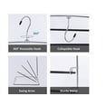 thumbnail image 5 of Pants Hangers 5 Layers Stainless Steel Non-Slip Foam Padded Swing Arm Space Saving Clothes Slack Hangers Closet Storage Organizer for Pants Jeans Trousers Skirts Scarf Ties Towels(Pack of 2), 5 of 9