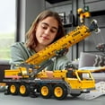 thumbnail image 5 of 17058 City Mobile Crane Truck Toy Building Set, Construction Vehicle Model Blocks Kit for Adults (997 Pieces), 5 of 5