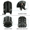 thumbnail image 6 of KROSER 17.3" Laptop Backpack Computer Backpack School Travel Backpack-Grey, 6 of 7