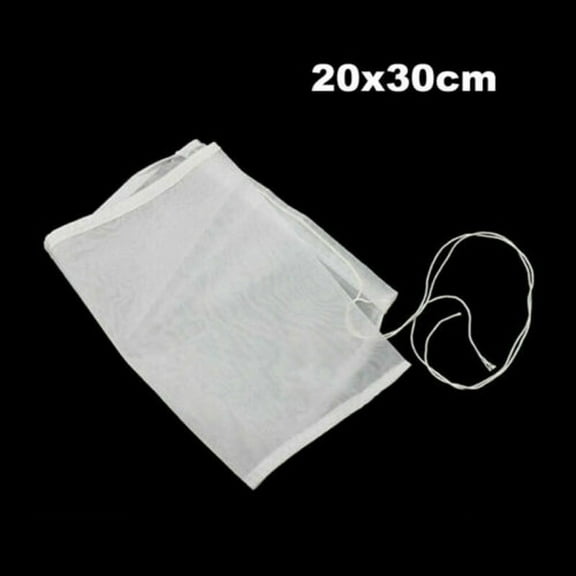 chengsi 1pcs Nylon Straining Bag Reusable Strainer Bag Jelly Homebrew Filter Bag New