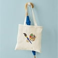 thumbnail image 4 of CafePress - ARTIST PALETTE Tote Bag - Unisex Canvas Tote Bag, Beige, 1-Piece, 4 of 6