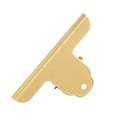 thumbnail image 1 of Clip de sellado para bolsas de refrigerios de acero inoxidable, sellador para almacenamiento de alimentos, cocina casera (dorado), 1 of 8