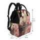 thumbnail image 2 of Fotbe Haired White Horse Mochila Maternidad - Lona de Sarga Impermeable, Mochila de Pañales de Gran Capacidad con Múltiples Bolsillos y Correas Ajustables, 2 of 6