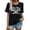 Black, variant on Dance Mom Shirts Women Killin' This Dance Mom Thing T Shirt Funny Dance Mama Casual Short Sleeve Tee Tops Neck Shirts for Women Ringer Tee T Shirt Women Short Sleeve