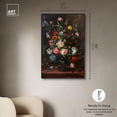 thumbnail image 5 of Romantic Blossom Canvas Floral Vase Wall Art by Art Remedy, Black Frame, 30" x 45", 5 of 7