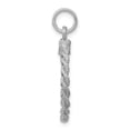 thumbnail image 2 of FB Jewels Sterling Silver Rhodium-plated Sweet Sixteen Disc Charm, 2 of 4