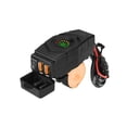 thumbnail image 4 of Cargador USB para motocicleta perfecl Accesorio de fácil instalación con voltímetro e interruptor, 4 of 8
