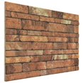 thumbnail image 3 of vidaXL Panneaux Muraux 3D avec Design Briques Marron 10 Pcs EPS, 3 of 4