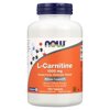 NOW Supplements, L-Carnitine 1,000 mg, Purest Form, Amino Acid, Fitness Support*, 100 Tablets