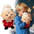 thumbnail image 1 of Dsscvnef Christmas Doll Soft Stuffed for Kids Holiday, 1 of 7