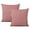 Patchwork Farmhouse Striped-95, variant on Boho Styled Linen Pillow Covers 16x16inch (Set of 2) – Black and Beige Stripe Patchwork to Enhance Your Decor