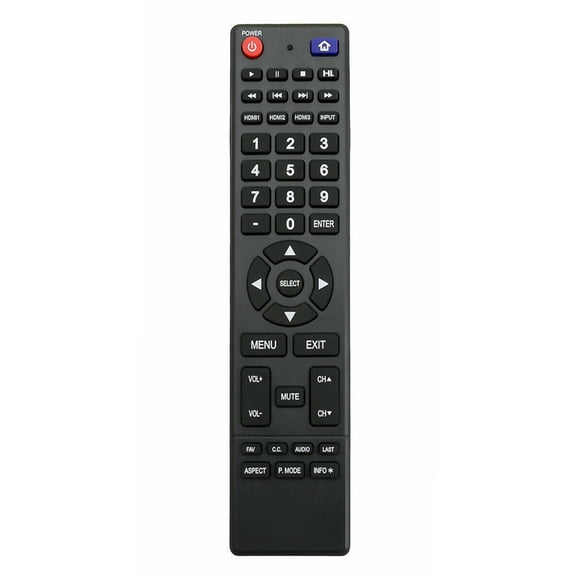 New 850125633 Replace Remote for Hitachi TV LE32E6R9 LE32A509 LE50A3 LE50A6R9