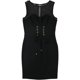 thumbnail image 1 of Vestido Bodycon Illusion GUESS para Mujer Negro Pequeño, 1 of 2