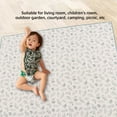 thumbnail image 4 of Large Non Slip Baby Play Crawl Mat Multifunctional Indoor Outdoor Picnic with Waterproof High Chair Mat for Learning Protection, 4 of 7