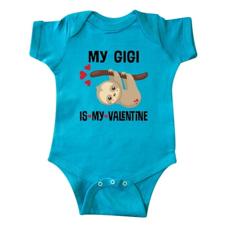 

Inktastic My Gigi Is My Valentine Gift Baby Boy or Baby Girl Bodysuit