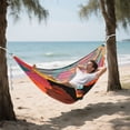 thumbnail image 5 of Hanging Hammock Portable Travel Camping For Outdooor Beach Camping Hiking Holding Roses, 5 of 8