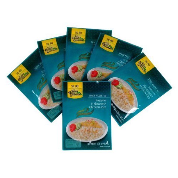 Asian Home Gourmet Spice Paste For Singapore Hainanese Chicken Rice 1 75oz Pack Of 6 Walmart Com Walmart Com