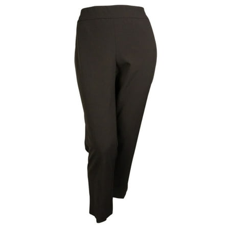 JM Collection - JM Collection Women's Comfort Waist Slim Leg Pant ...