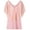 Matte Pink, variant on PrettyGuide Women's Tunic Tops Sequin Overlay Cold Shoulder Glitter Cocktail Party Blouse Top, Small