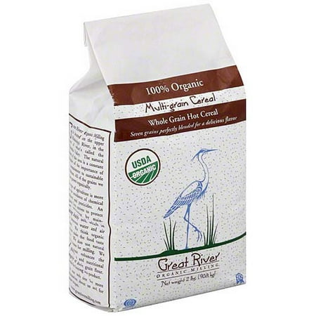 River Milling Hot Cereal Multigrain Organic, 32 oz. (Pack of 4)