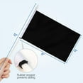 thumbnail image 3 of Anley Black Mini Flag 1 Dozen - Hand Held Small Miniature Solid Black Blank Flags, 3 of 7