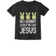 thumbnail image 1 of Tstars Boys Unisex Easter Holiday Shirts Easter No Bunny Loves Me Like Jesus Kids Happy Easter Party Shirts Easter Gifts for Boy Toddler Kids T Shirt, 1 of 7