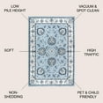 thumbnail image 3 of JONATHAN Y MODERN PERSIAN 5 x 8 Area Rug, Cherie French Cottage - Blue/Cream, MDP505A-5, 3 of 12